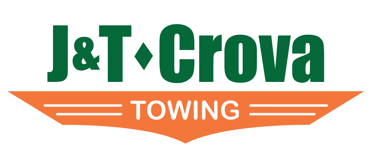 J and T Crova Towing Logo. 